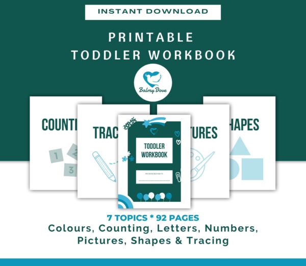 Ultimate Toddler's Printable Activity Bundle: 92 Pages of Hands-On Learning, Exploration, and Fun Activities | Instant Digital Download